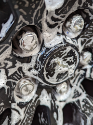 JK Wheel Gel on a wheel